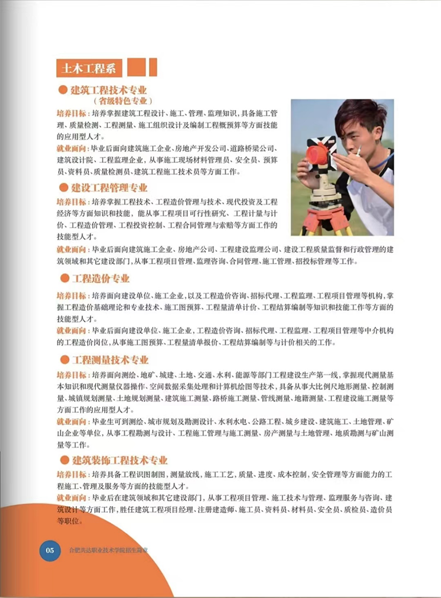 合肥共達職業(yè)技術(shù)學(xué)院－2024年分類考試招生宣傳冊