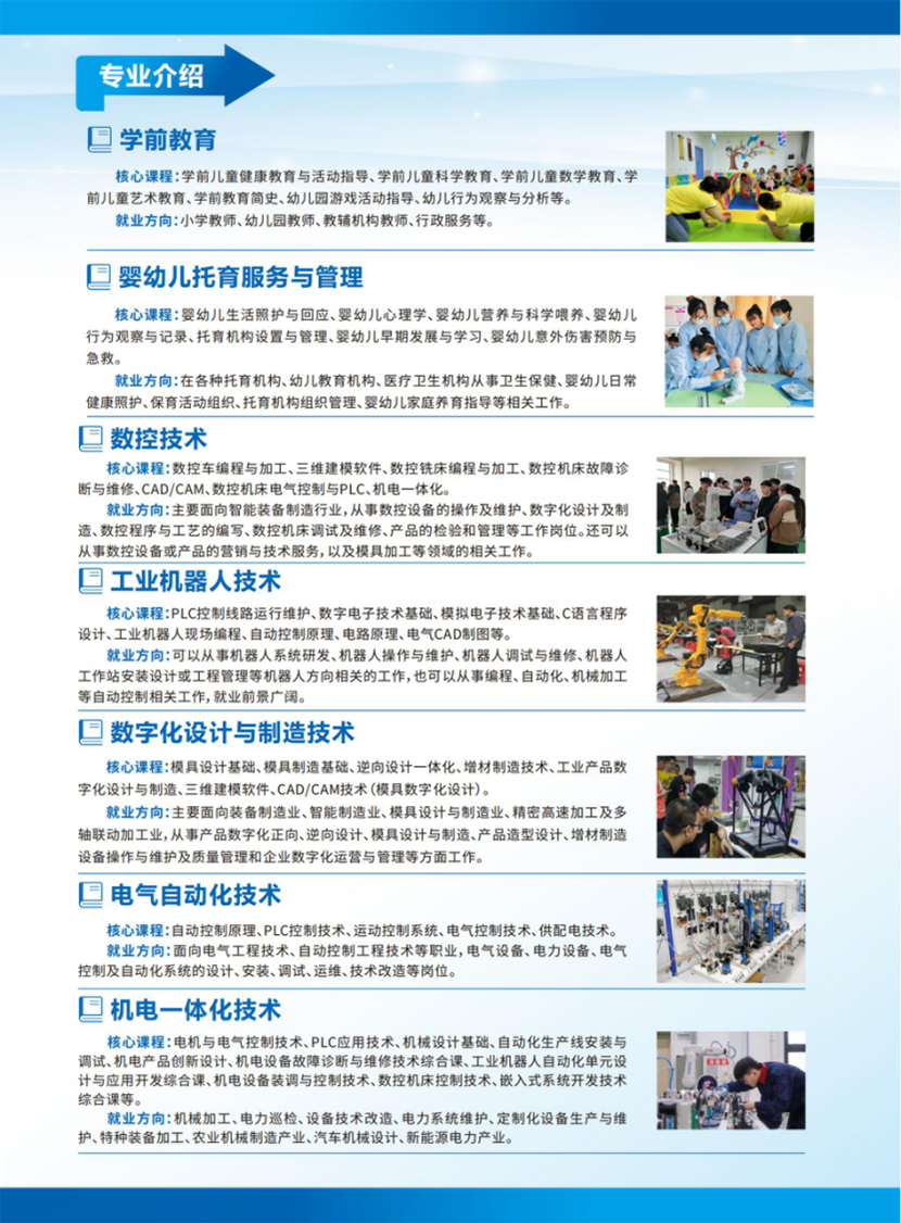 南陽科技職業(yè)學院－2024年普招（含對口）招生簡章
