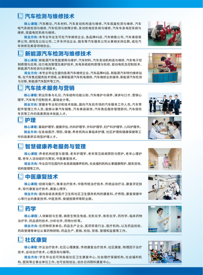 南陽科技職業(yè)學院－2024年普招（含對口）招生簡章